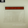 Packing List Envelope 5.5x7 inches Half Printed Red